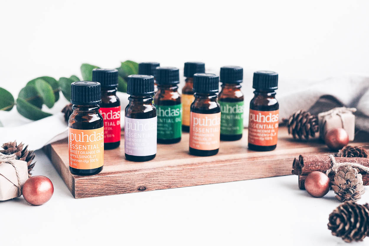 Eteeriset öljyt joulun aikaan: Luonnollista hyvinvointia ja tunnelmaa