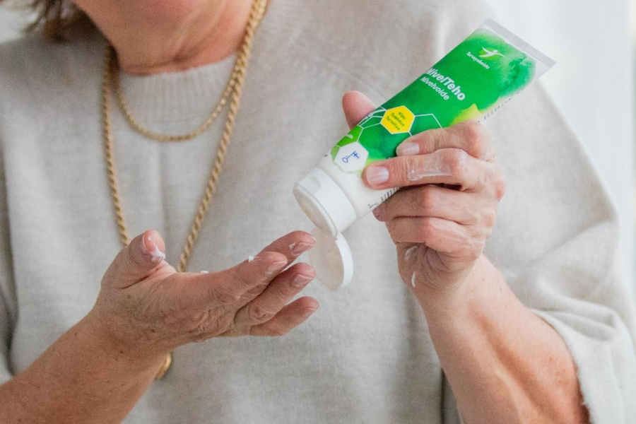 Paikallishoitoa nivelkipuun Terveyskaistan NivelTeho Nivelvoiteella