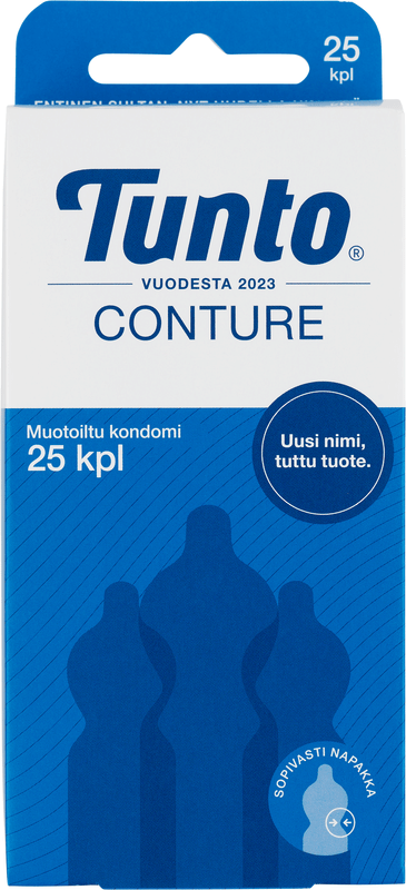 Tunto Conture Kondomi 25 kpl - Sinunapteekki.fi
