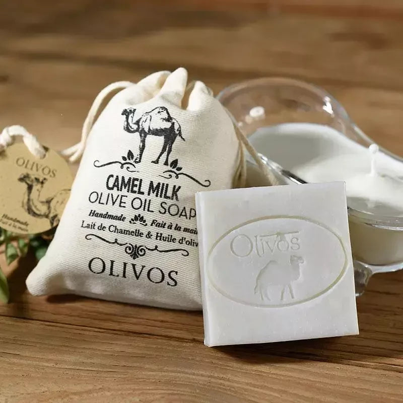 Olivos Camel Milk Olive Oil Soap - Kamelinmaito Oliiviöljysaippua 150 g - erä