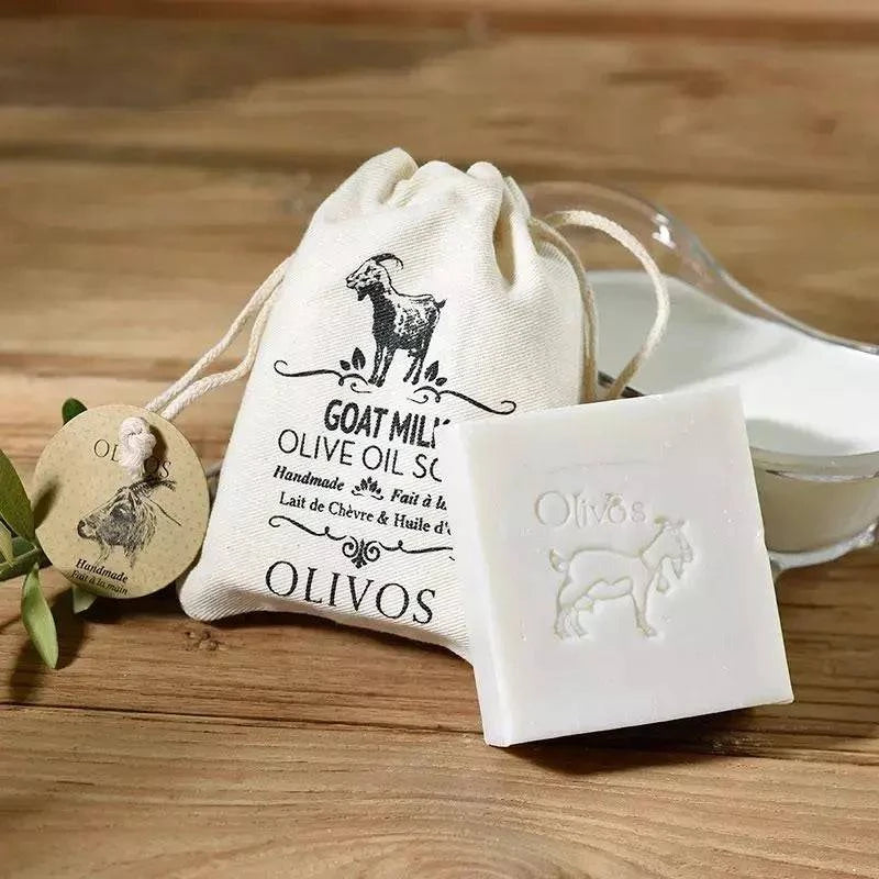 Olivos Goat Milk Olive Oil Soap - Vuohenmaito Oliiviöljysaippua 150 g