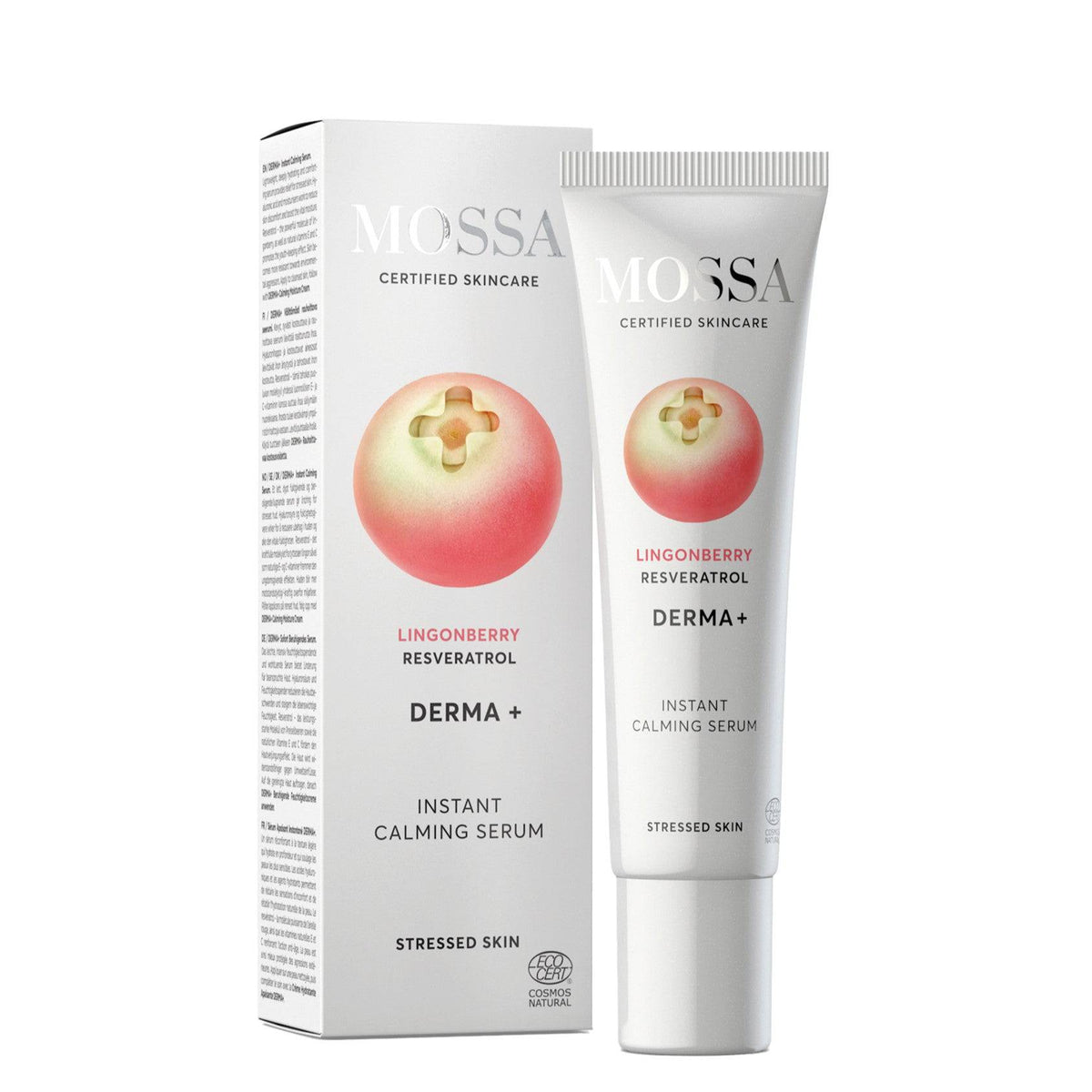 Mossa Derma+ Instant Calming Serum 30 ml - Rauhoittava seerumi - Sinunapteekki.fi