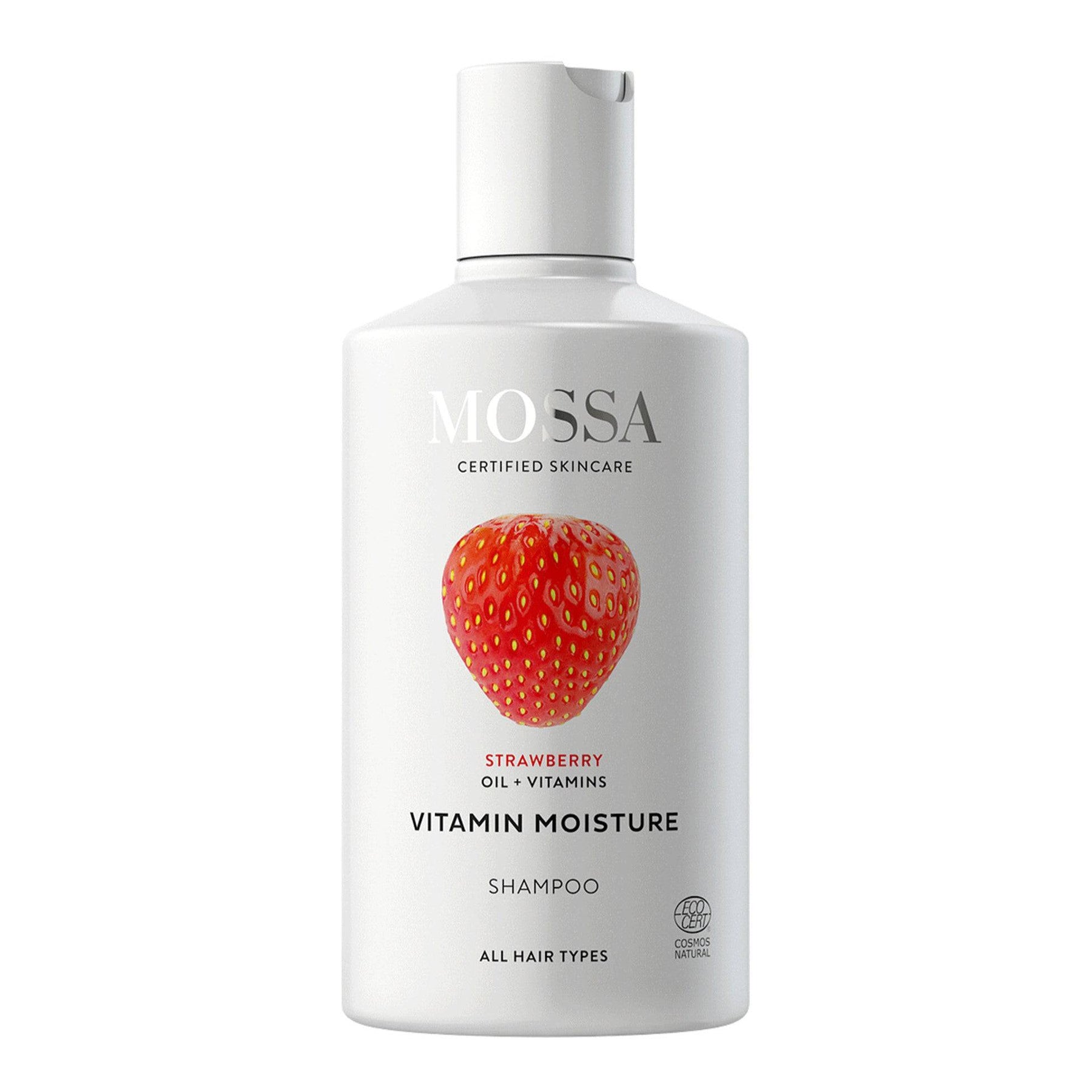 Mossa Vitamin Moisture - Mansikka Shampoo 300 ml - Sinunapteekki.fi