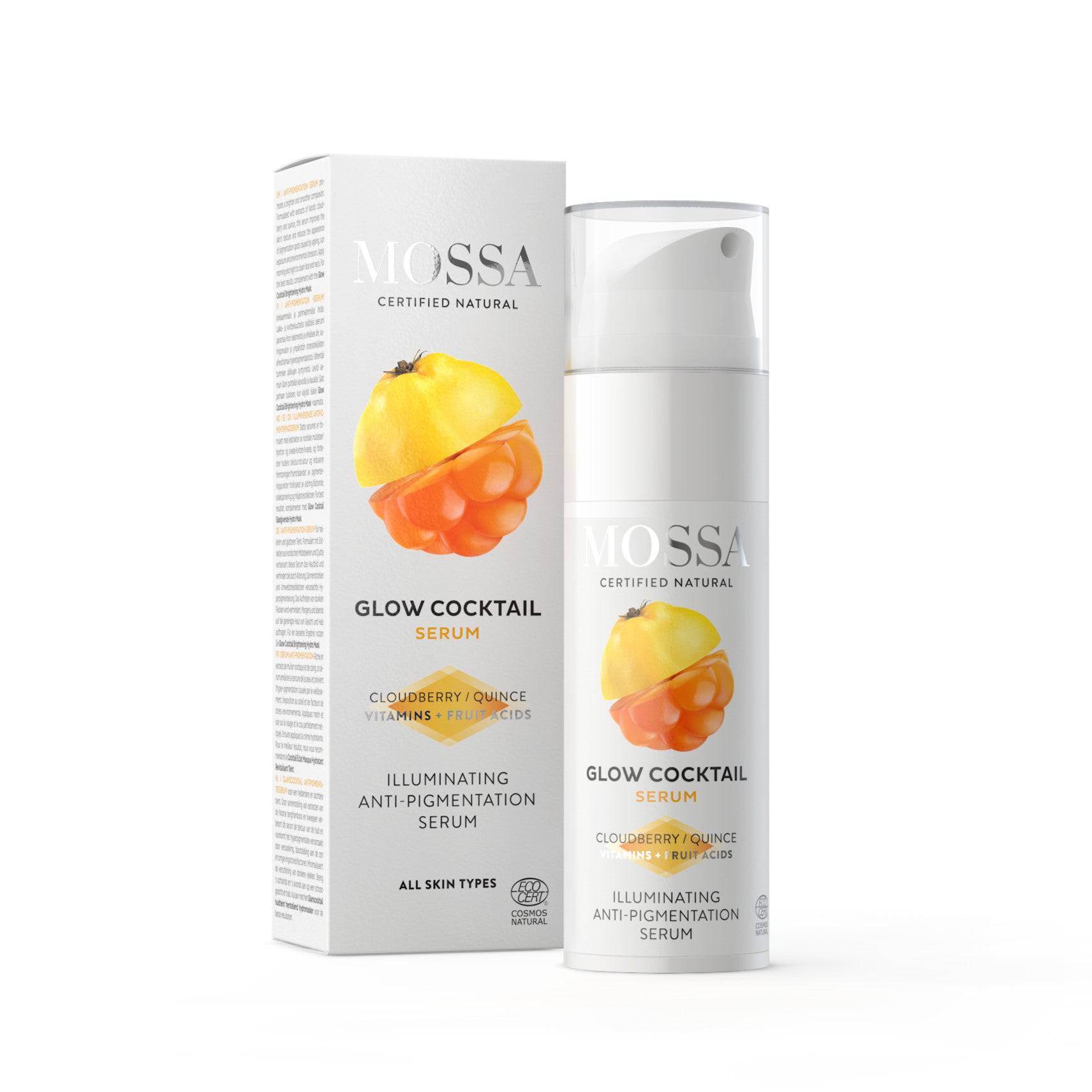 Mossa Glow Cocktail Anti-Pigmentation Serum - Seerumi 25 ml - Sinunapteekki.fi