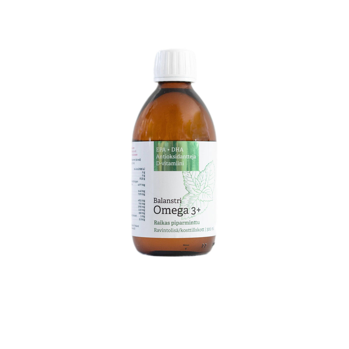 Balanstri Omega3+ Piparminttu 300 ml - Sinunapteekki.fi