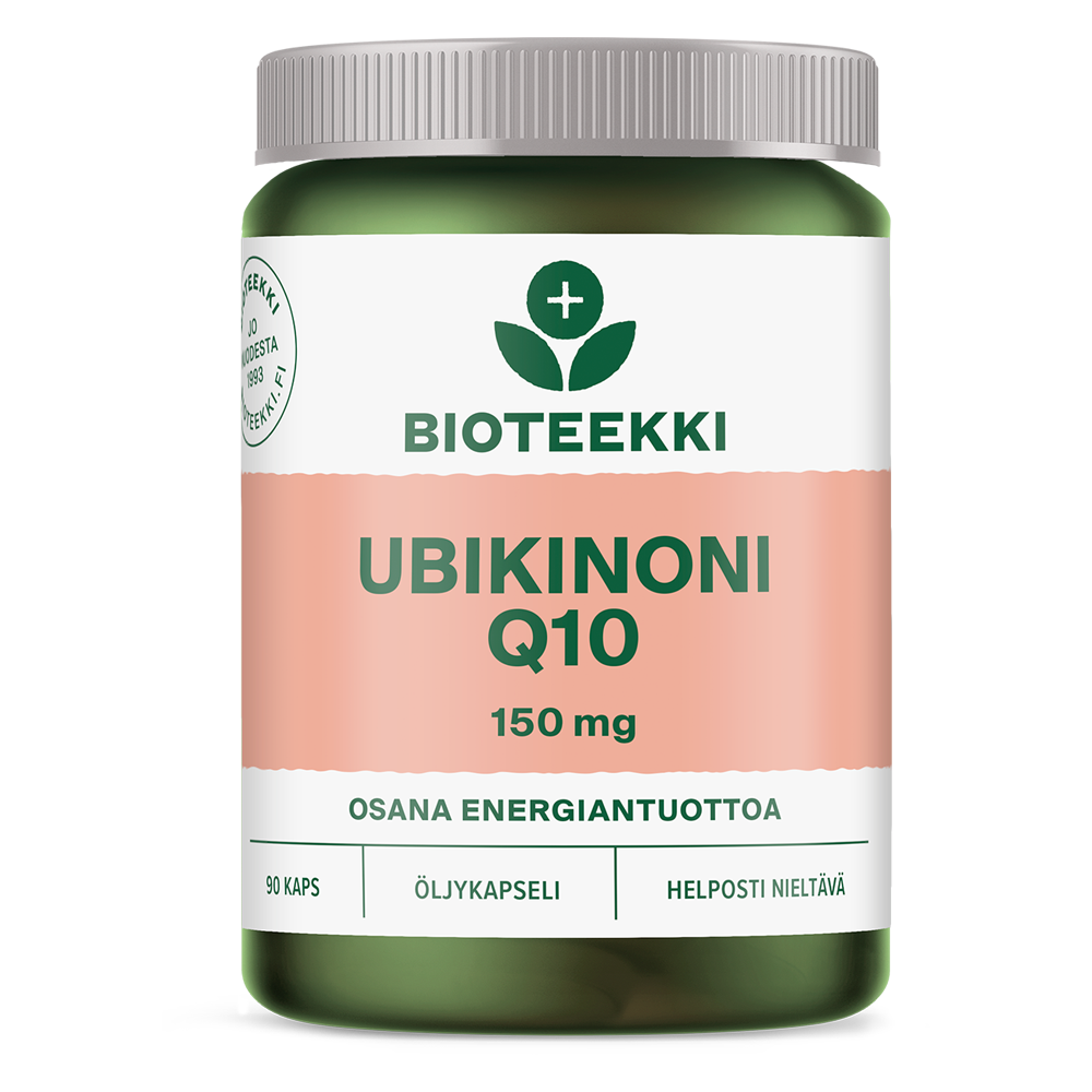 Bioteekki Ubikinoni Q10 150 mg 90 kaps.