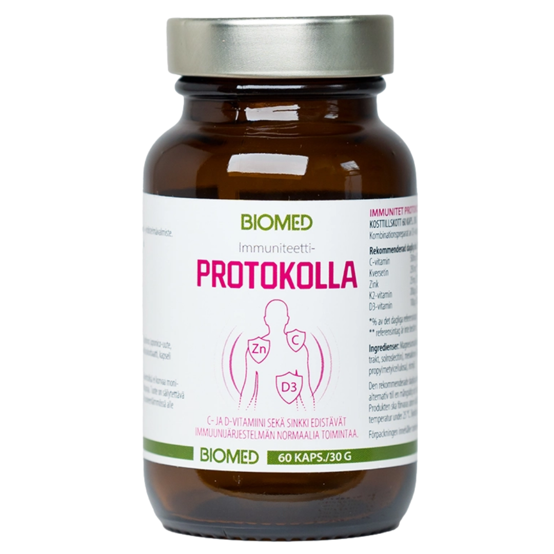 Biomed Immuniteetti-Protokolla 60 kaps.