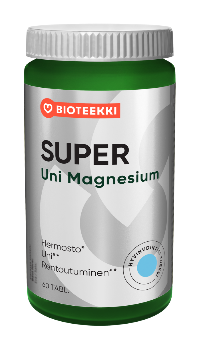 Bioteekki Super Uni Magnesium 60 tabl.