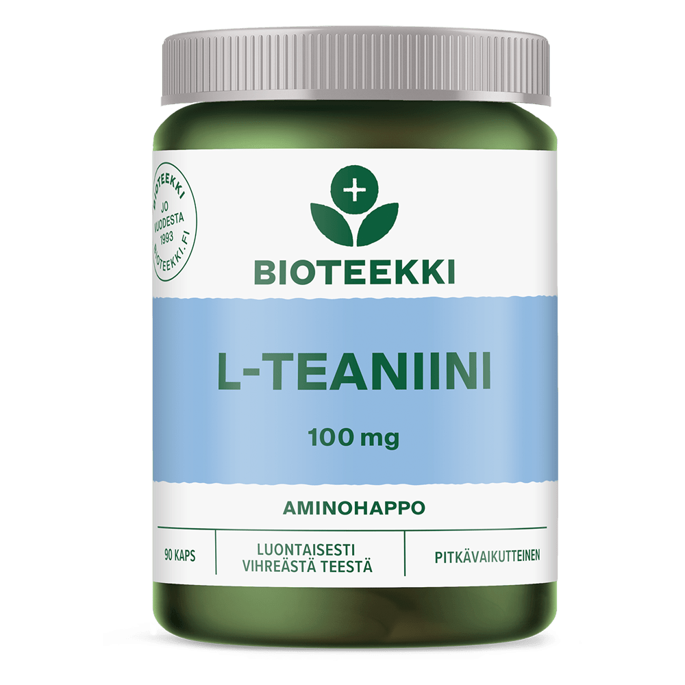 Bioteekki L Teaniini 100 Mg 90 Kaps bioteekki-l-teaniini-100-mg-90-kaps