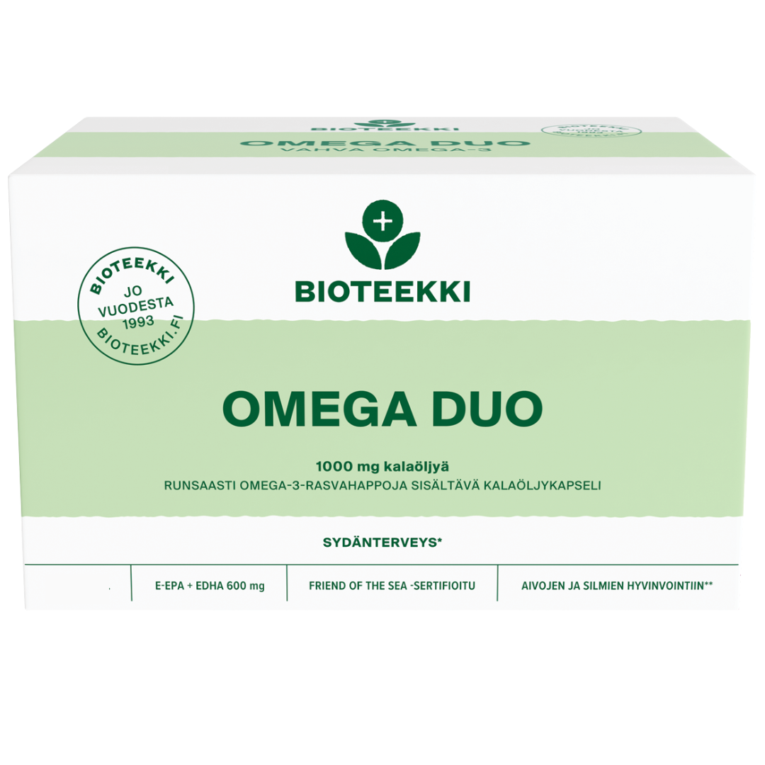 Bioteekki Omega Duo 135 kaps.