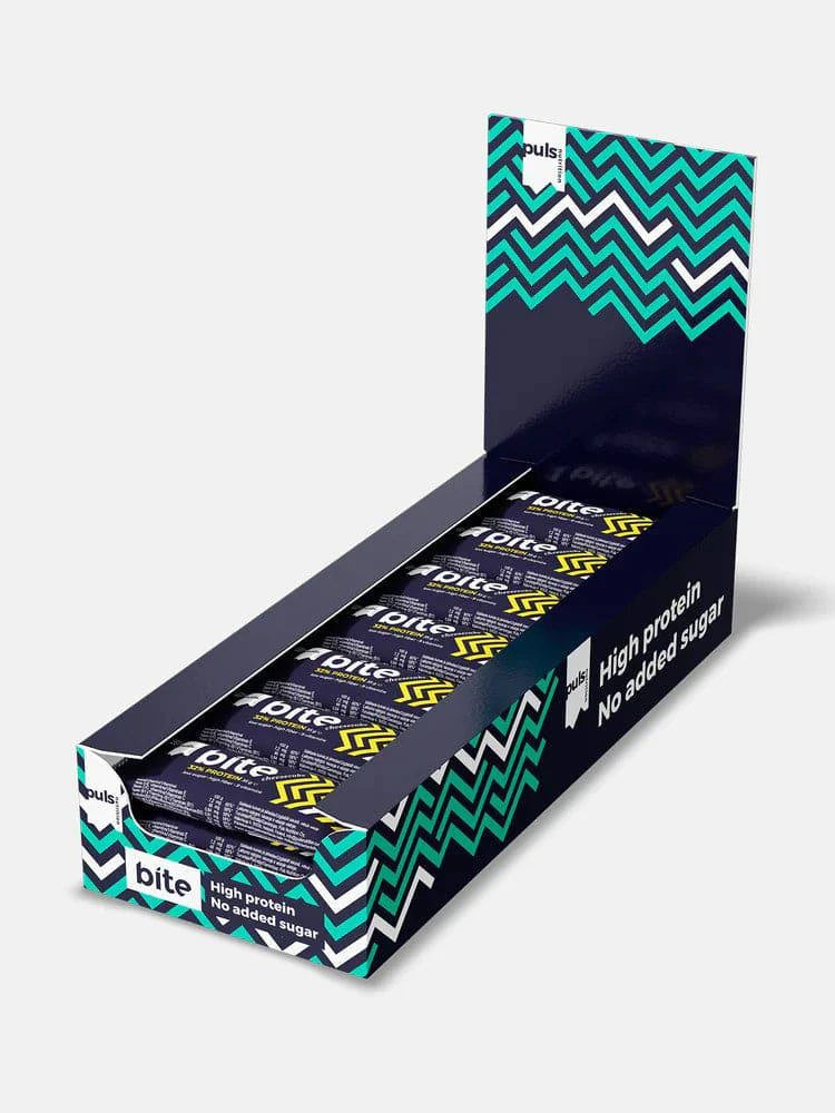 Puls Nutrition Bite Protein Bar Cheesecake - Proteiinipatukka juustokakku tukkupakkaus 24 x 35 g