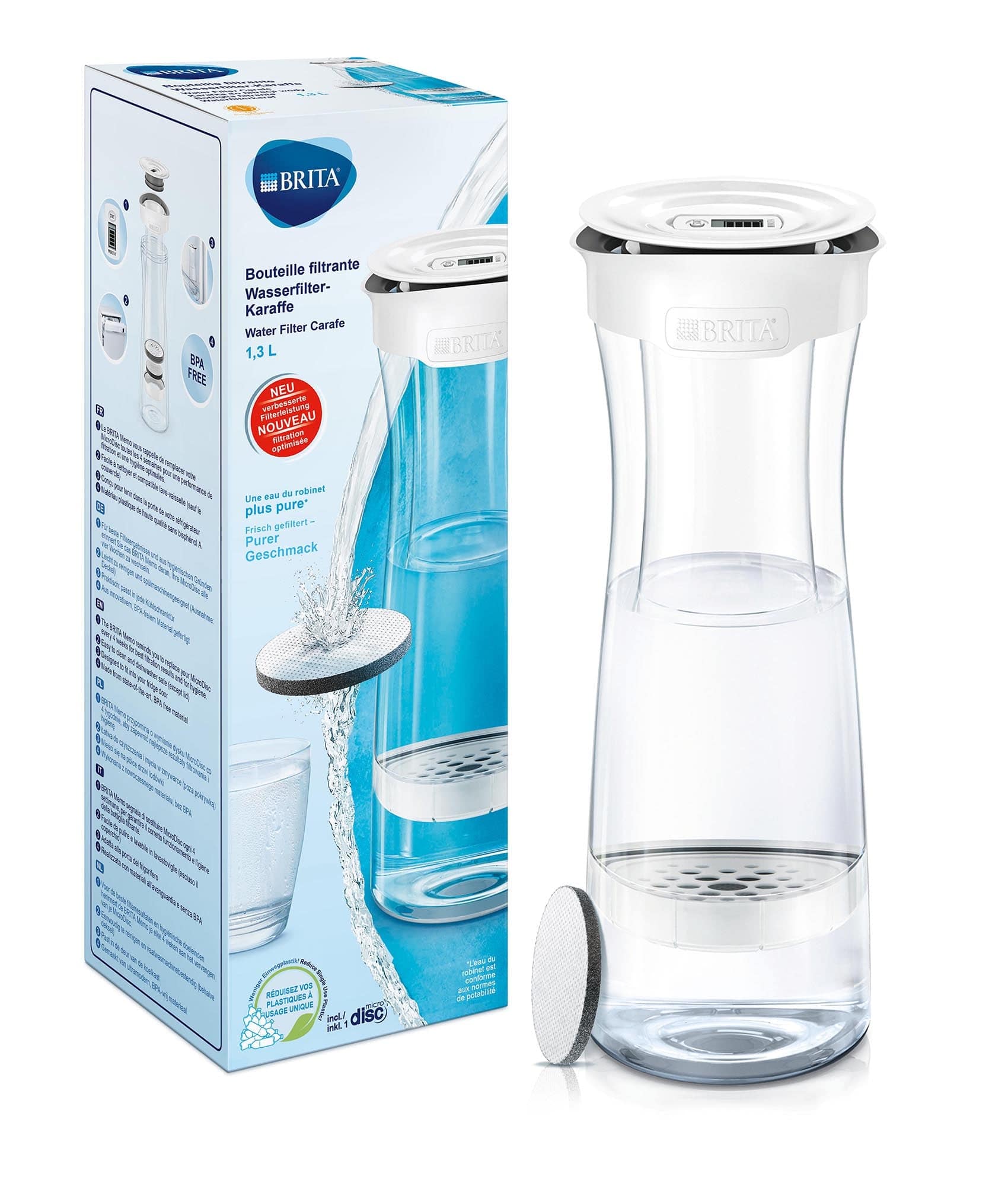 Brita Fill & Serve Vedensuodatuskarahvi 1.3l