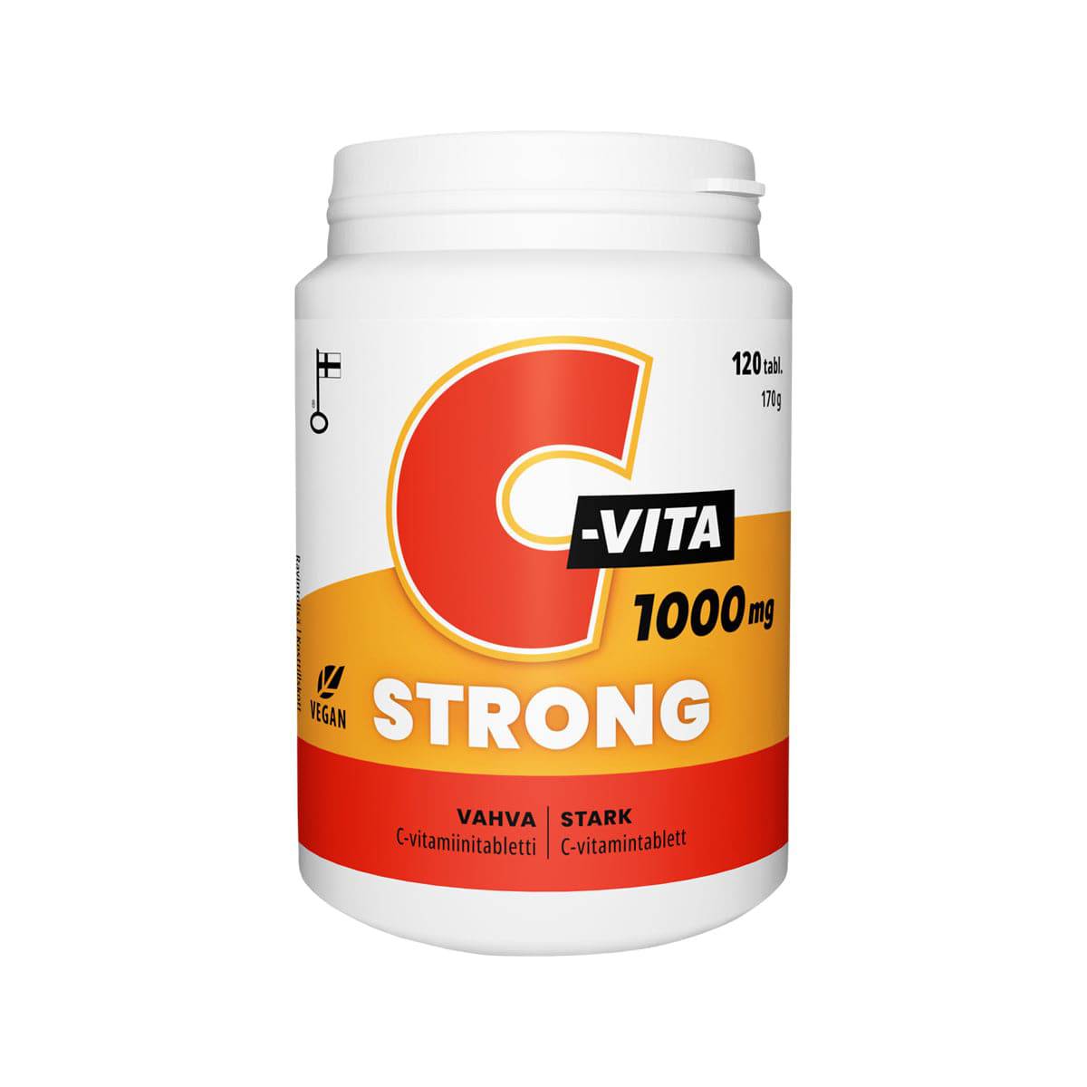 C-Vita Strong 1000 mg 120 tabl. - Sinunapteekki.fi