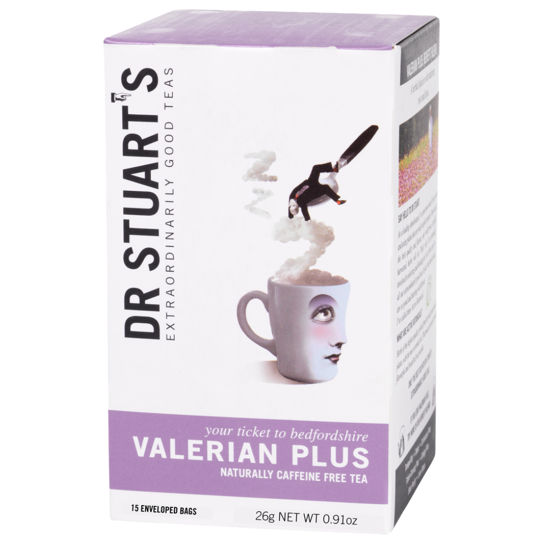 Dr Stuart's valerian plus, yrttihauduke, 15 teepussia
