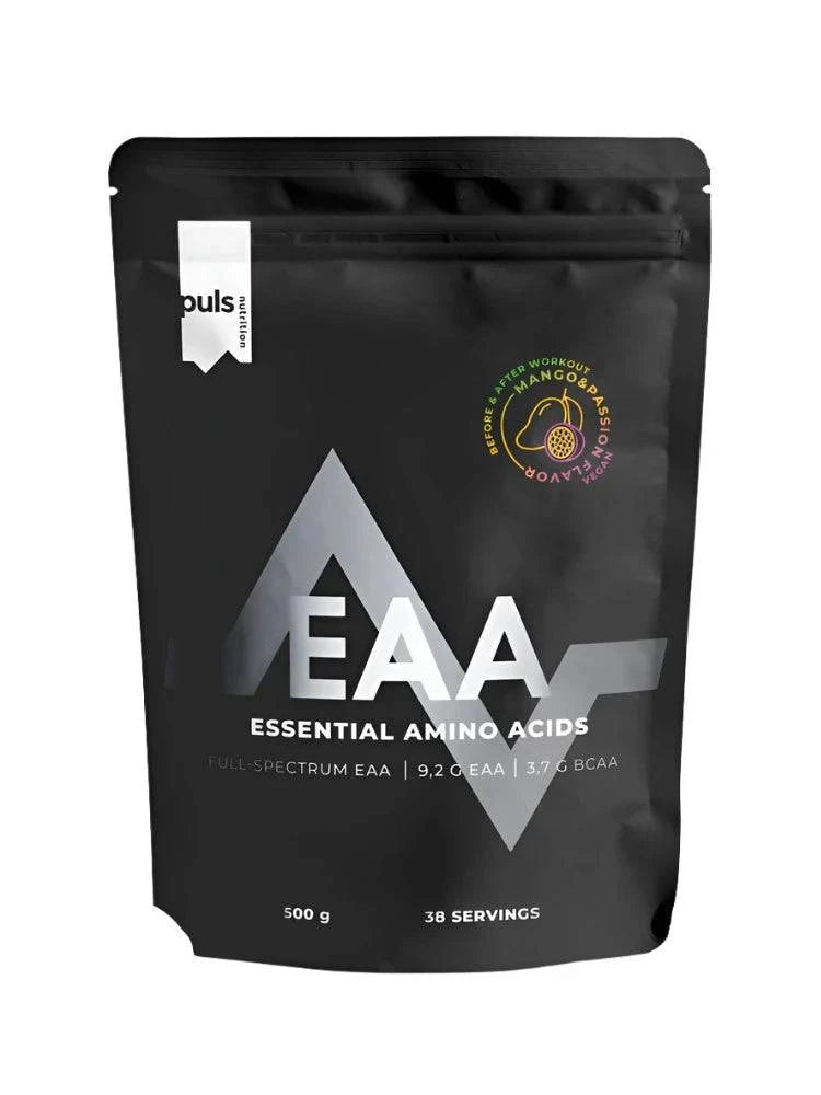 Puls Nutrition EAA 500 g - Aminohappojauhe Mango & Passion