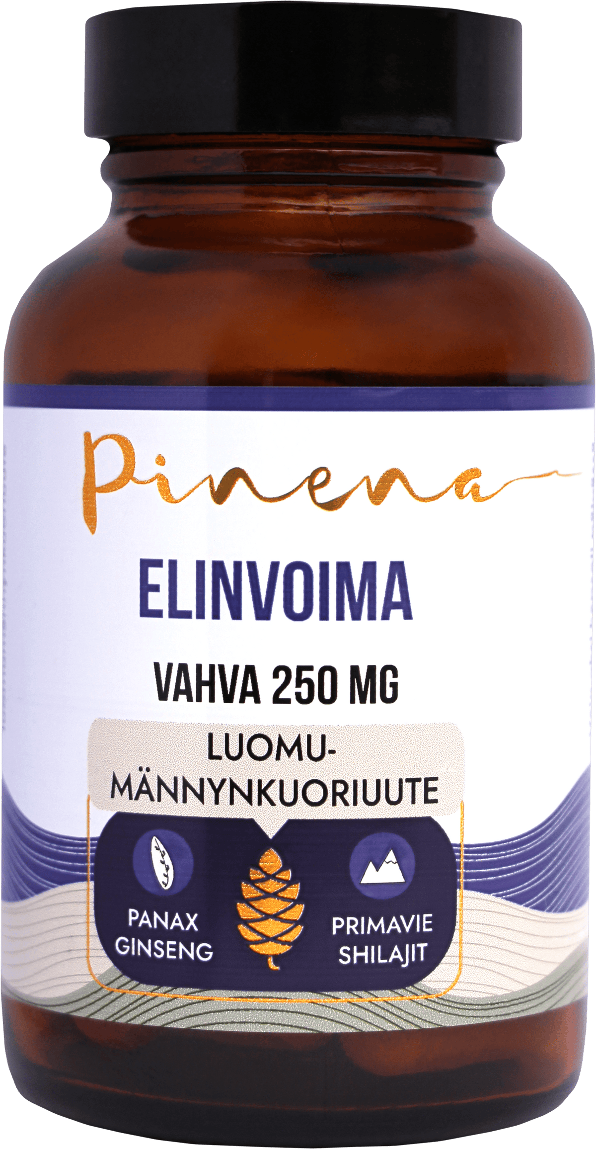 Pinena Elinvoima Vahva 250 mg 45 kaps. - Sinunapteekki.fi