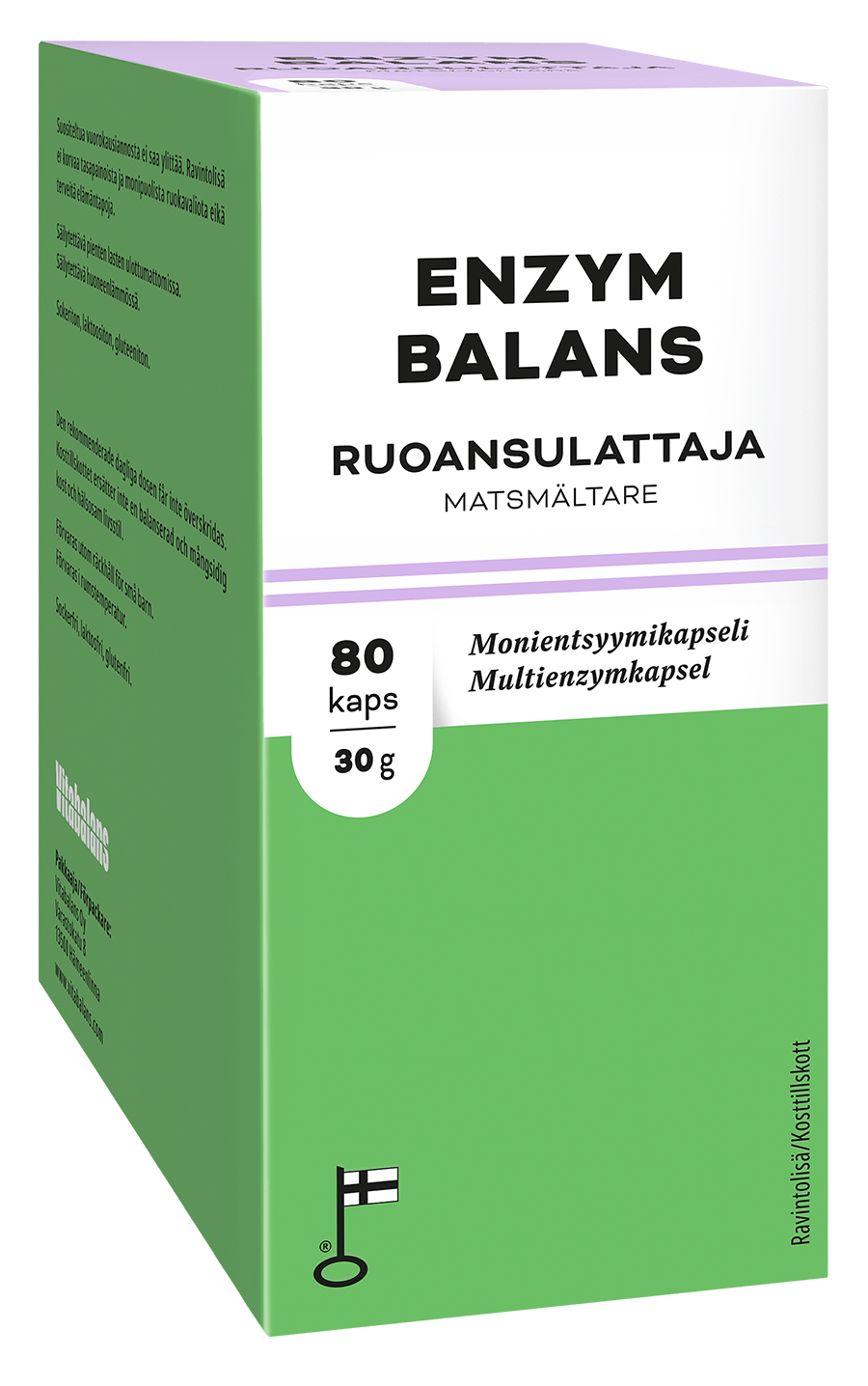 Enzym Balans - Monientsyymikapseli 80 kaps. - Sinunapteekki.fi