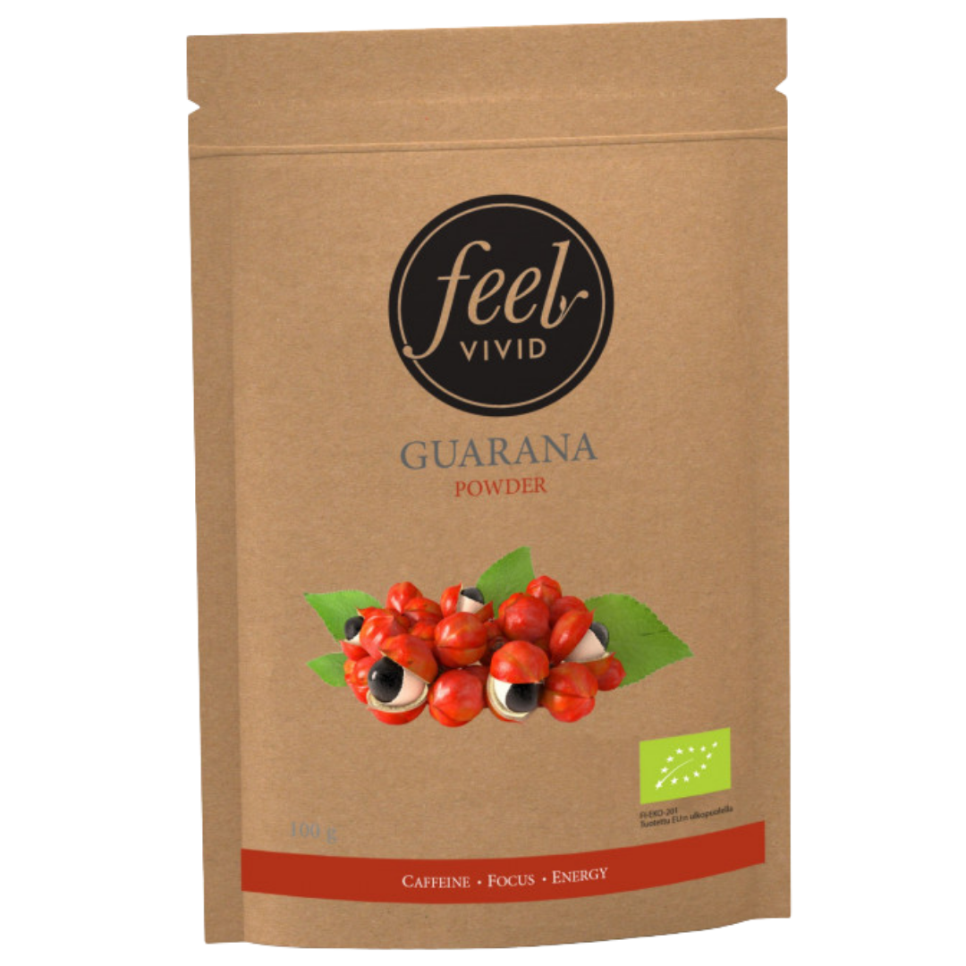 Feel Vivid Guarana jauhe 100 g, sinunapteekki.fi