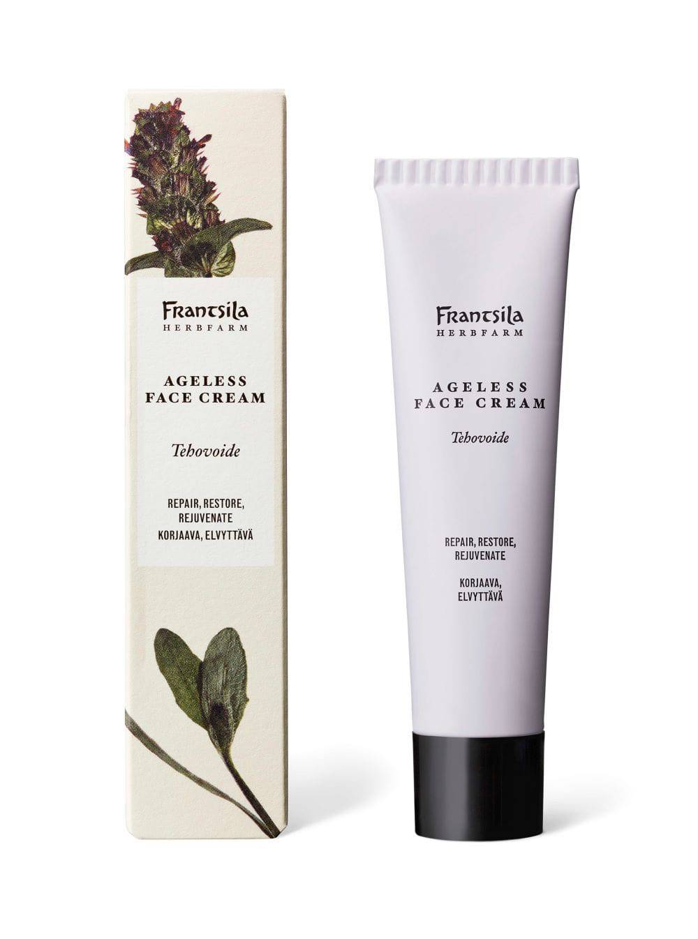 Frantsila Ageless Face Cream Tehovoide - kasvovoide kaikille ihotyypeille 40 ml - Päiväys 02/2025 - Sinunapteekki.fi