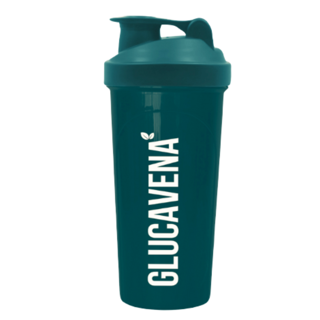Glucavena shaker 400 ml, pakkaus sisältää sekoituspallon, sinunapteekki.fi