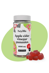 hey'Mo Apple Cider Vinegar Gummies - Pehmopalat 1000 mg 30 kpl - Päiväys 10/2024