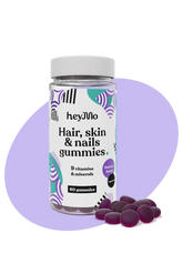 hey'Mo Hair, Skin & Nails Gummies - Pehmopalat 60 kpl