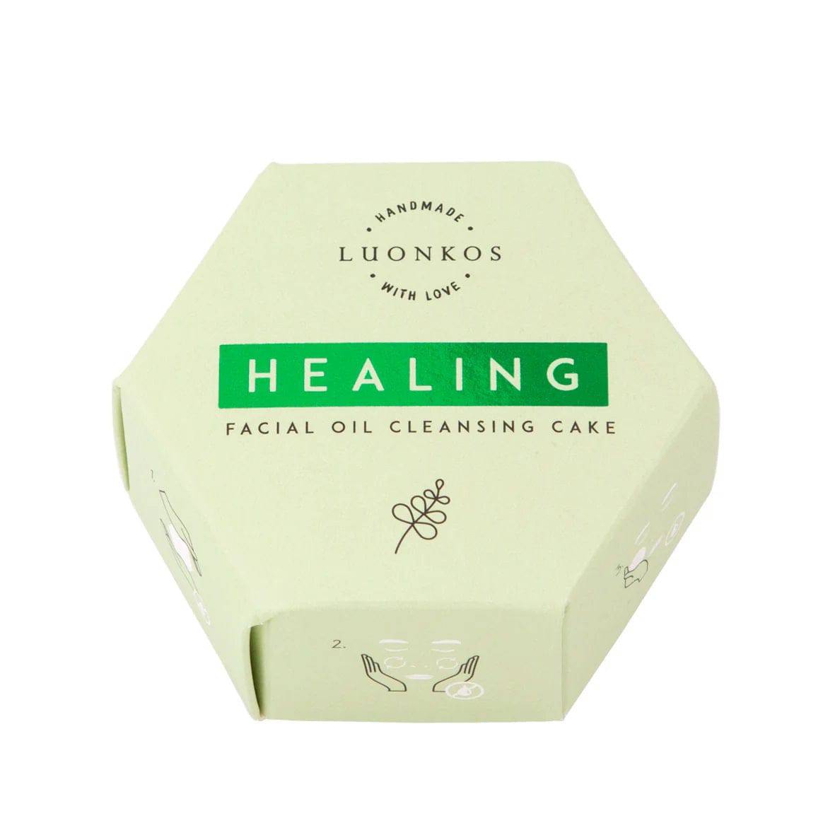 Luonkos Healing Facial Oil Cleansing Cake - Öljypuhdistuskakku 60 g