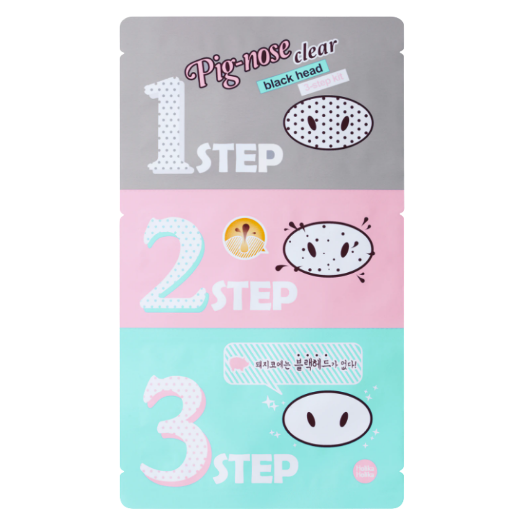 Holika Holika Pig Nose Clear Blackhead 3-step Kit