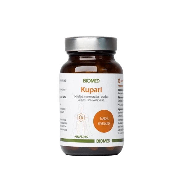 Biomed Kupari 2 mg 90 kaps. - Sinunapteekki.fi