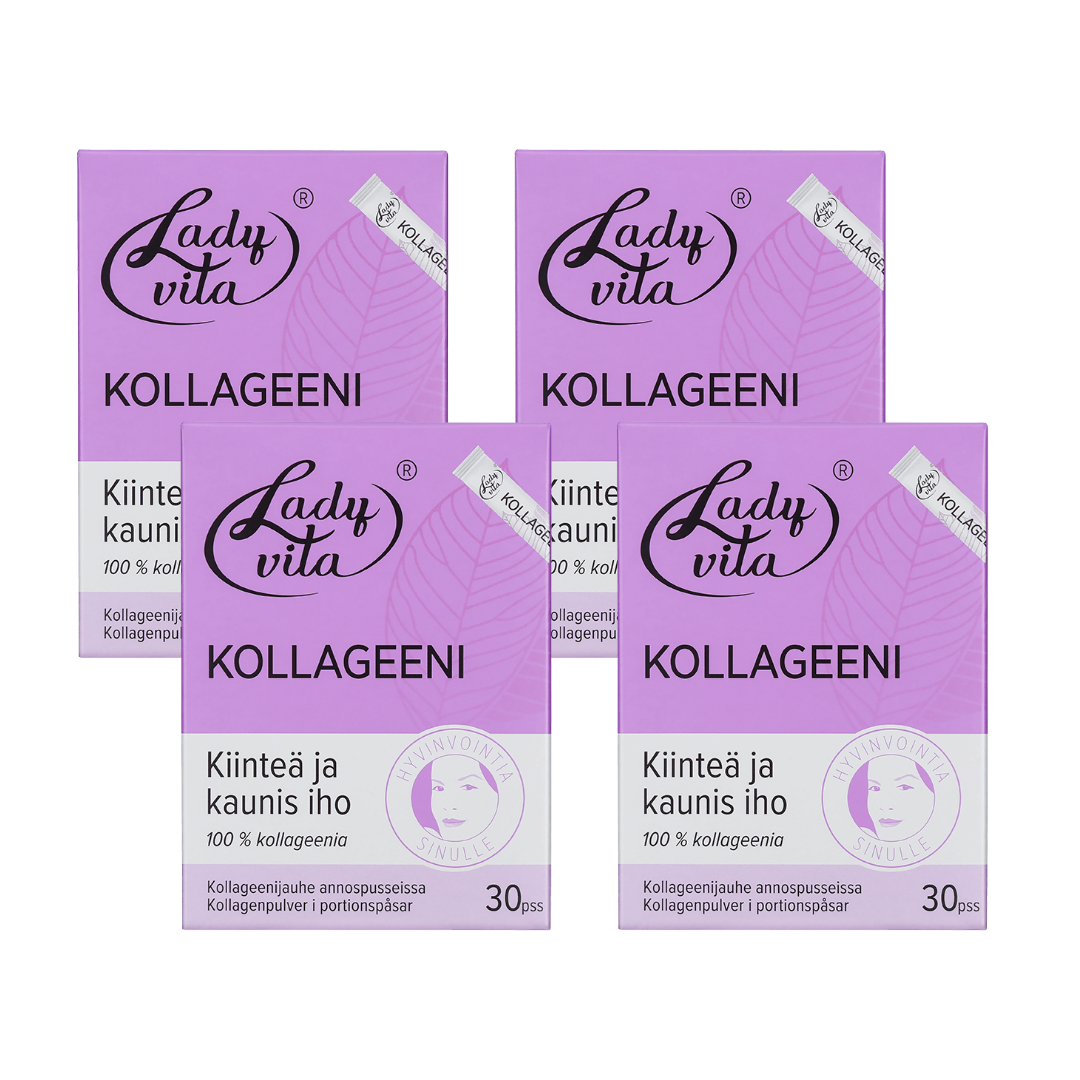 adyvita Kollageenijauhe 4 kpl