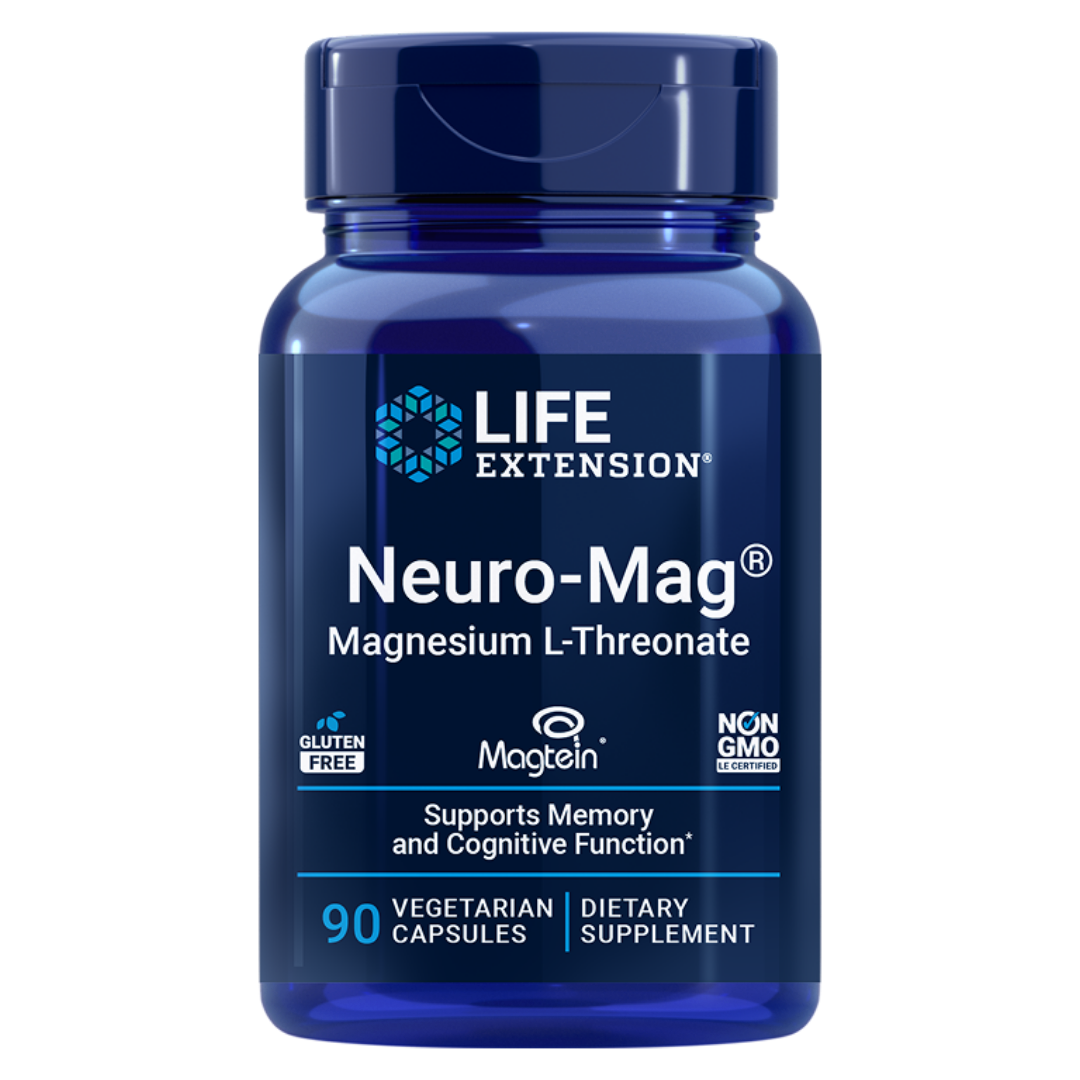 Life Extension Neuro-Mag Magnesium L-Threonate 90 kaps. - Sinunapteekki.fi