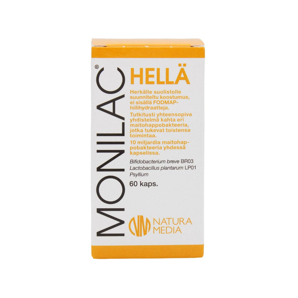 Monilac Hellä - Maitohappobakteeri 60 kaps. - Sinunapteekki.fi