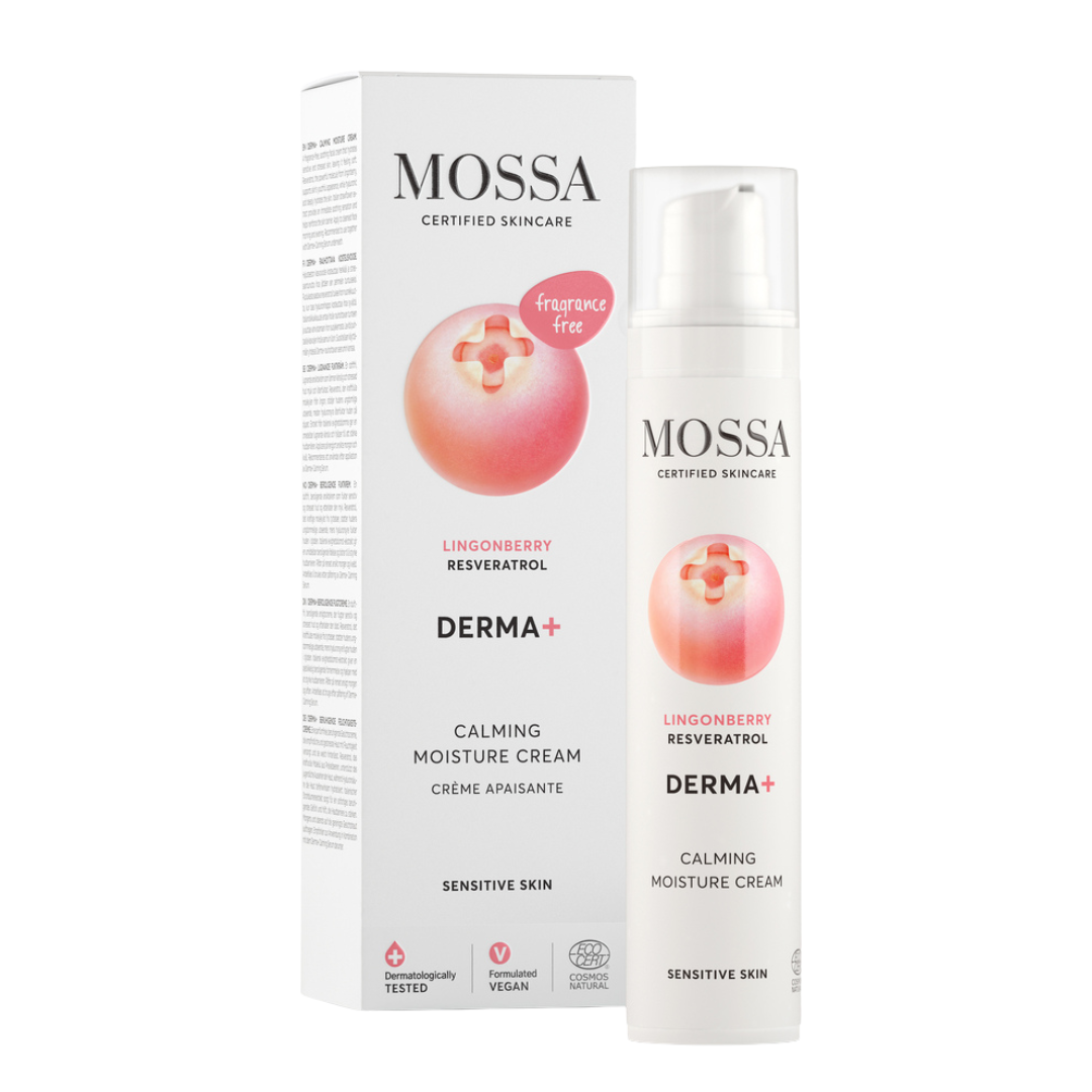 Mossa Derma+ Calming Moisture Cream - Rauhoittava kasvovoide 50 ml