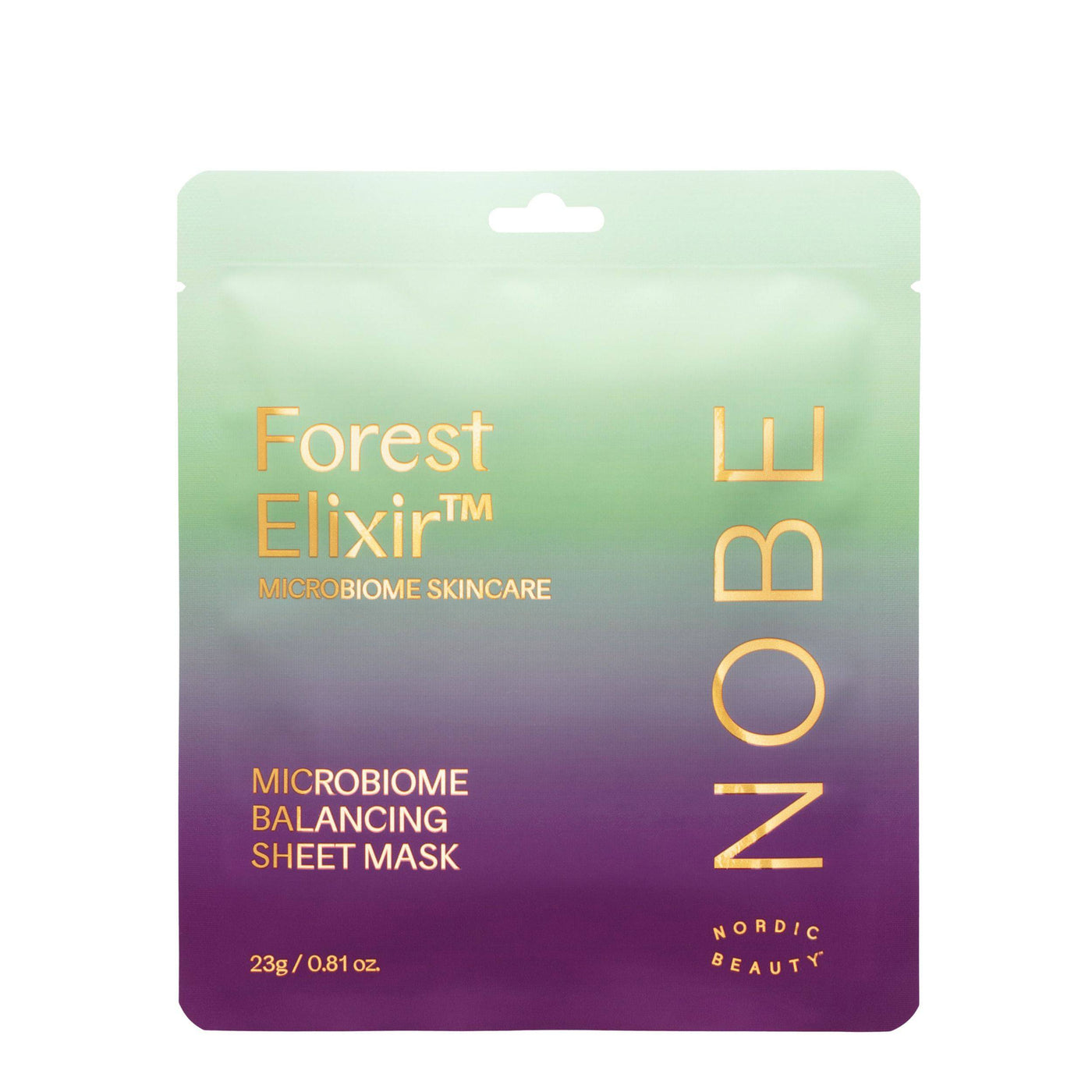 NOBE Forest Elixir Balancing Sheet Mask - Kangasnaamio 1 kpl - Sinunapteekki.fi