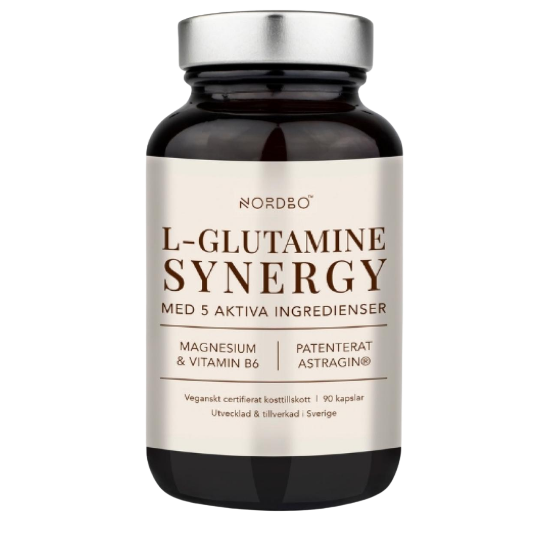 Nordbo, L-Glutamine Synergy, 90 kaps.