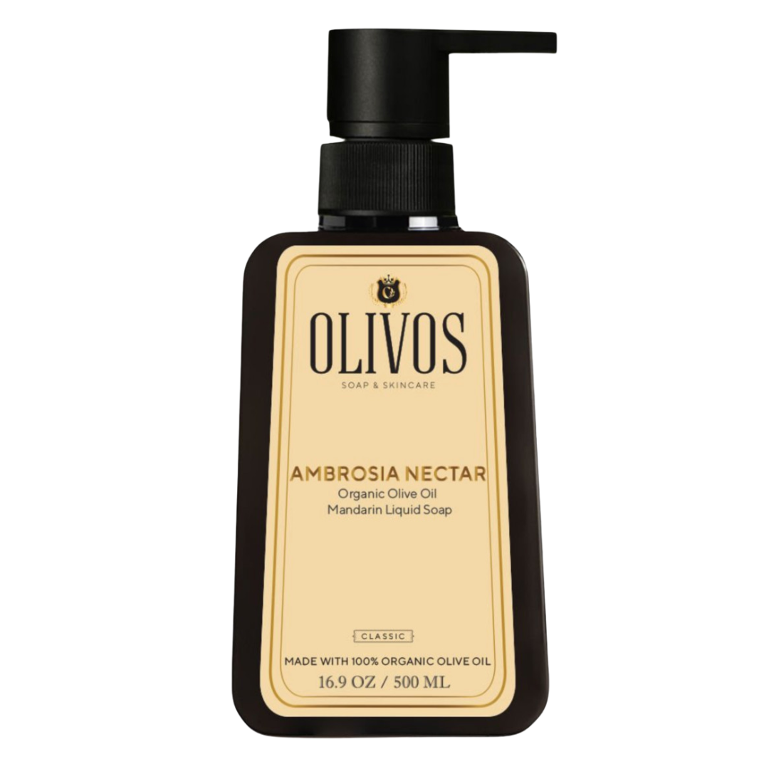 Olivos, oliiviöljysaippua, mandariini, 500 ml