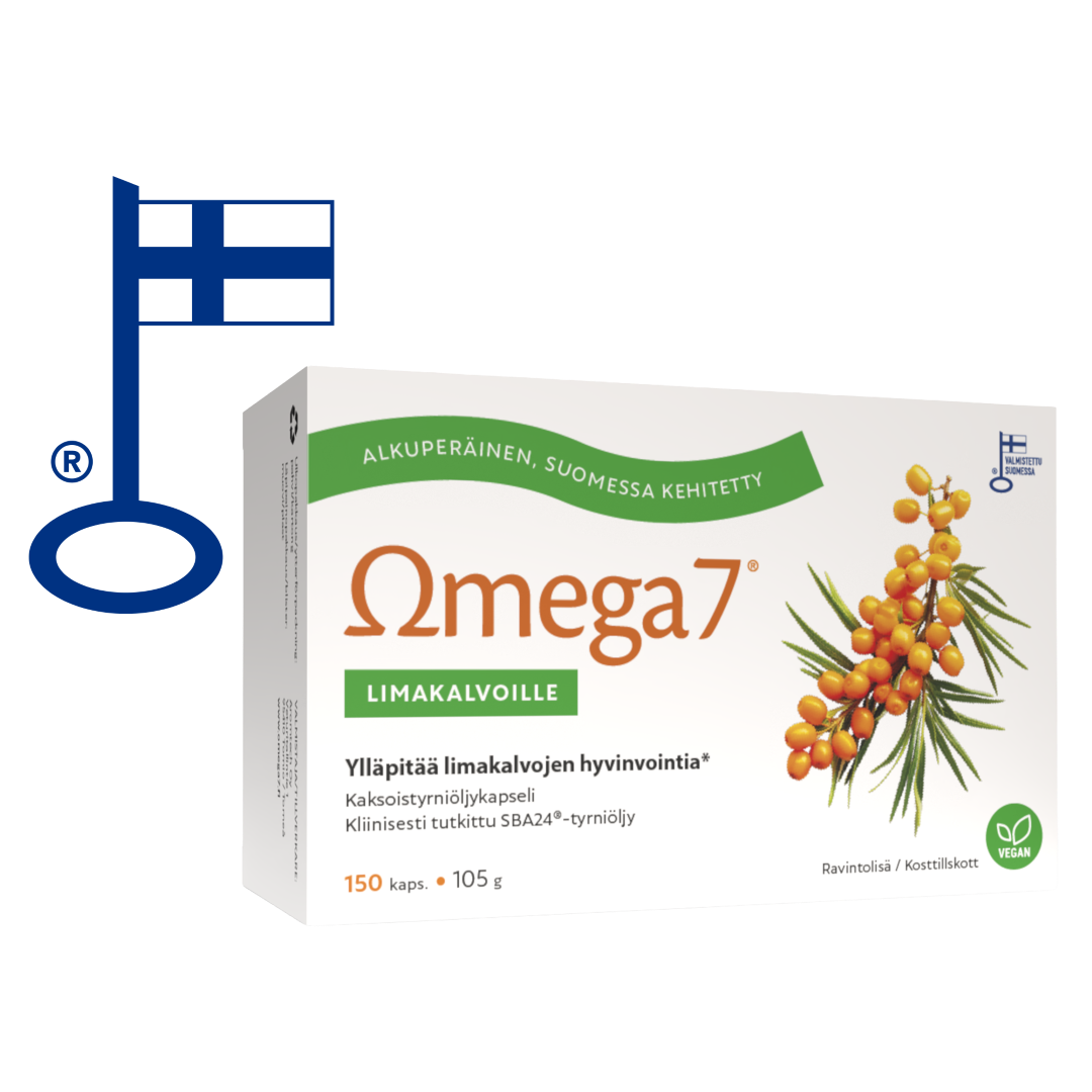 Omega7 SBA24® Kaksoistyrniöljykapseli 150 kaps.