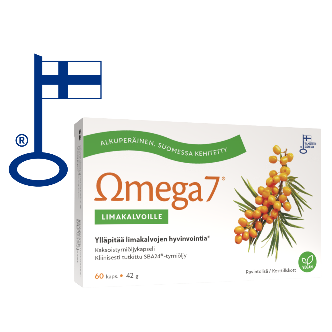 Omega7 SBA24® Kaksoistyrniöljykapseli 60 kaps.