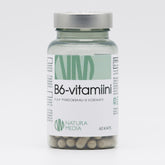 Natura Media B6 25 mg - B6-vitamiini 60 kaps.