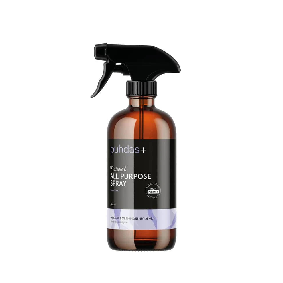 Puhdas+ Natural All Purpose Spray - Yleispuhdistussuihke Laventeli 500 ml - Sinunapteekki.fi