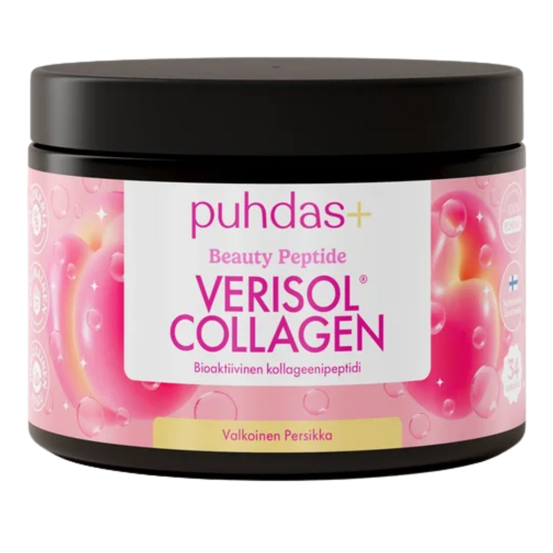 Puhdas+ Beauty Peptide VERISOL® Collagen - Valkoinen Persikka 150 g