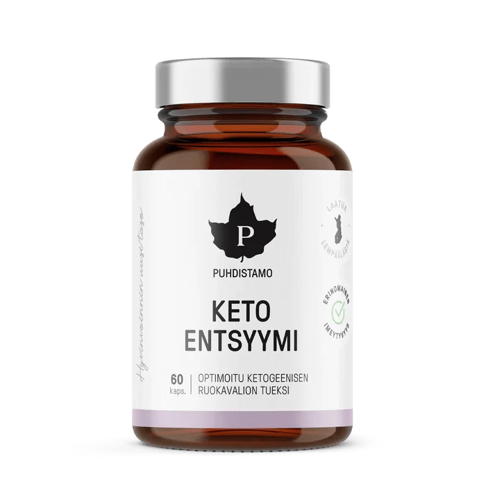 Puhdistamo Keto Entsyymi 60 kaps. - huom. päiväys 12/2023 - poistuu