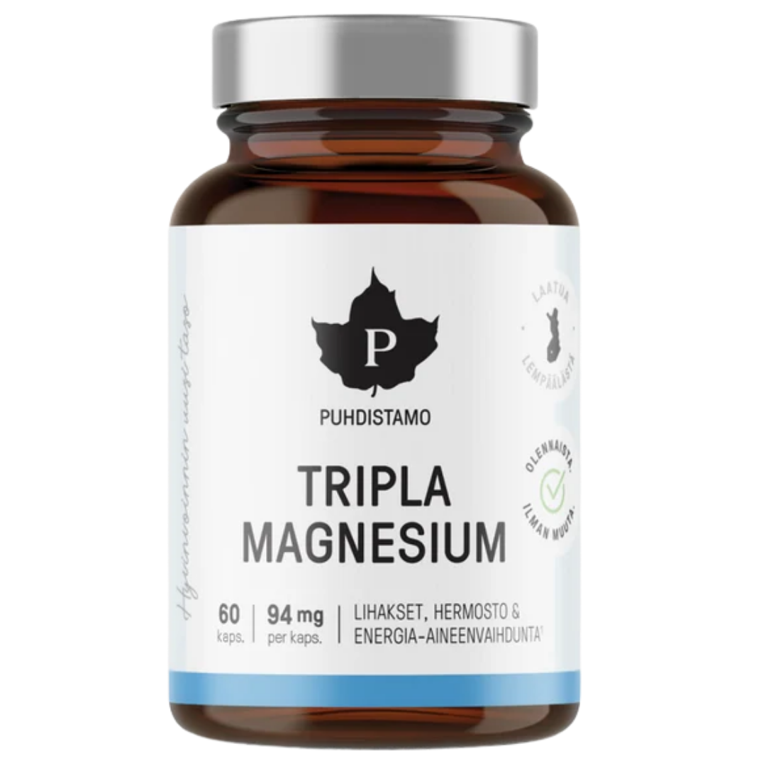 Puhdistamo Tripla Magnesium 60 kaps.