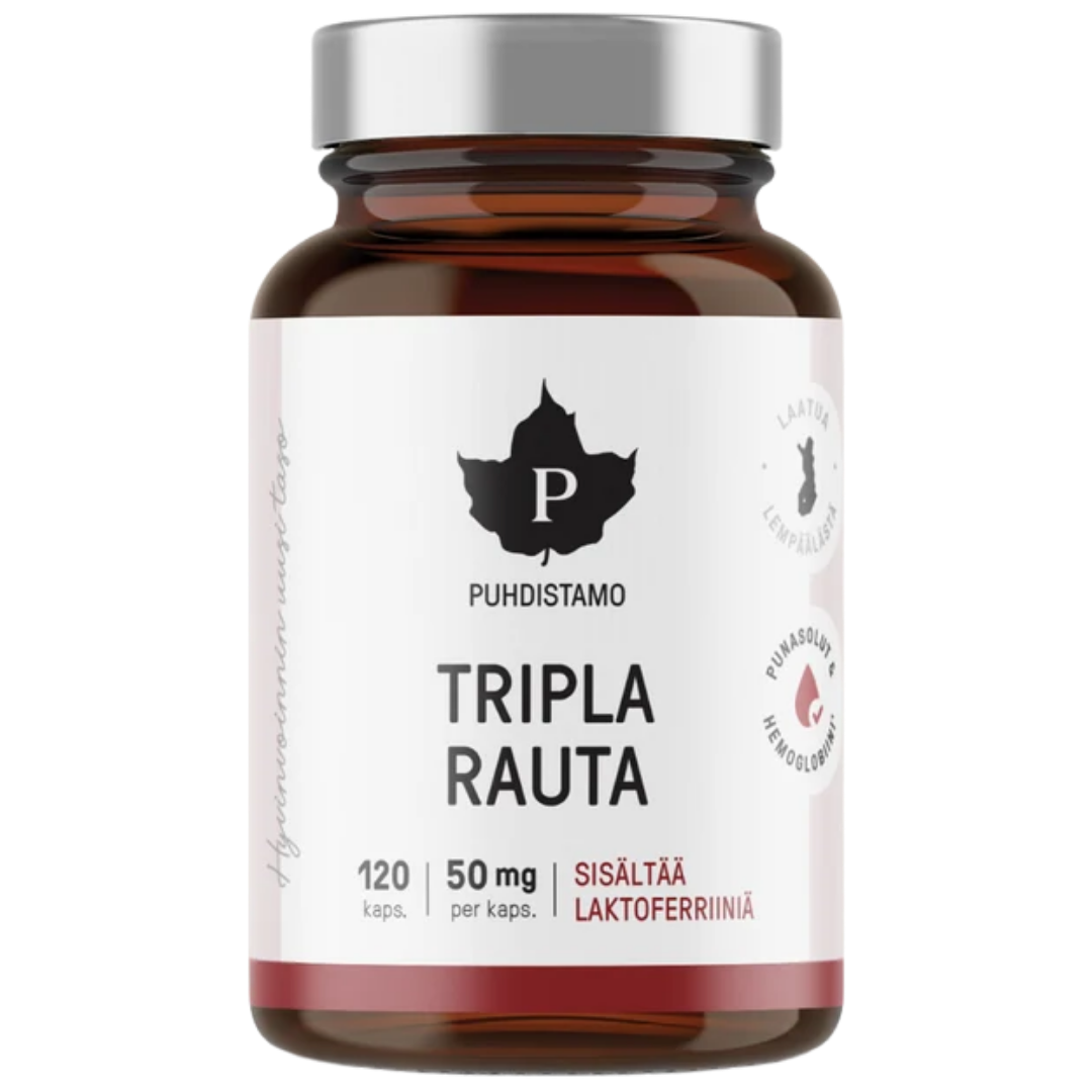 Puhdistamo Tripla Rauta 120 kaps.