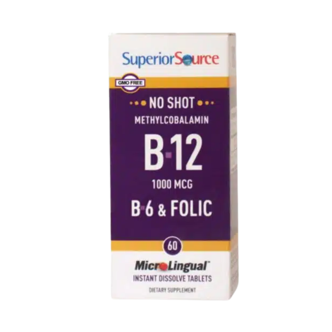 SuperiorSource B12 B6 Folic Acid