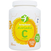 Terveyskaista Aurinko C-vitamiini 500 mg 120 tabl. - Päiväys 09/2024 - erä