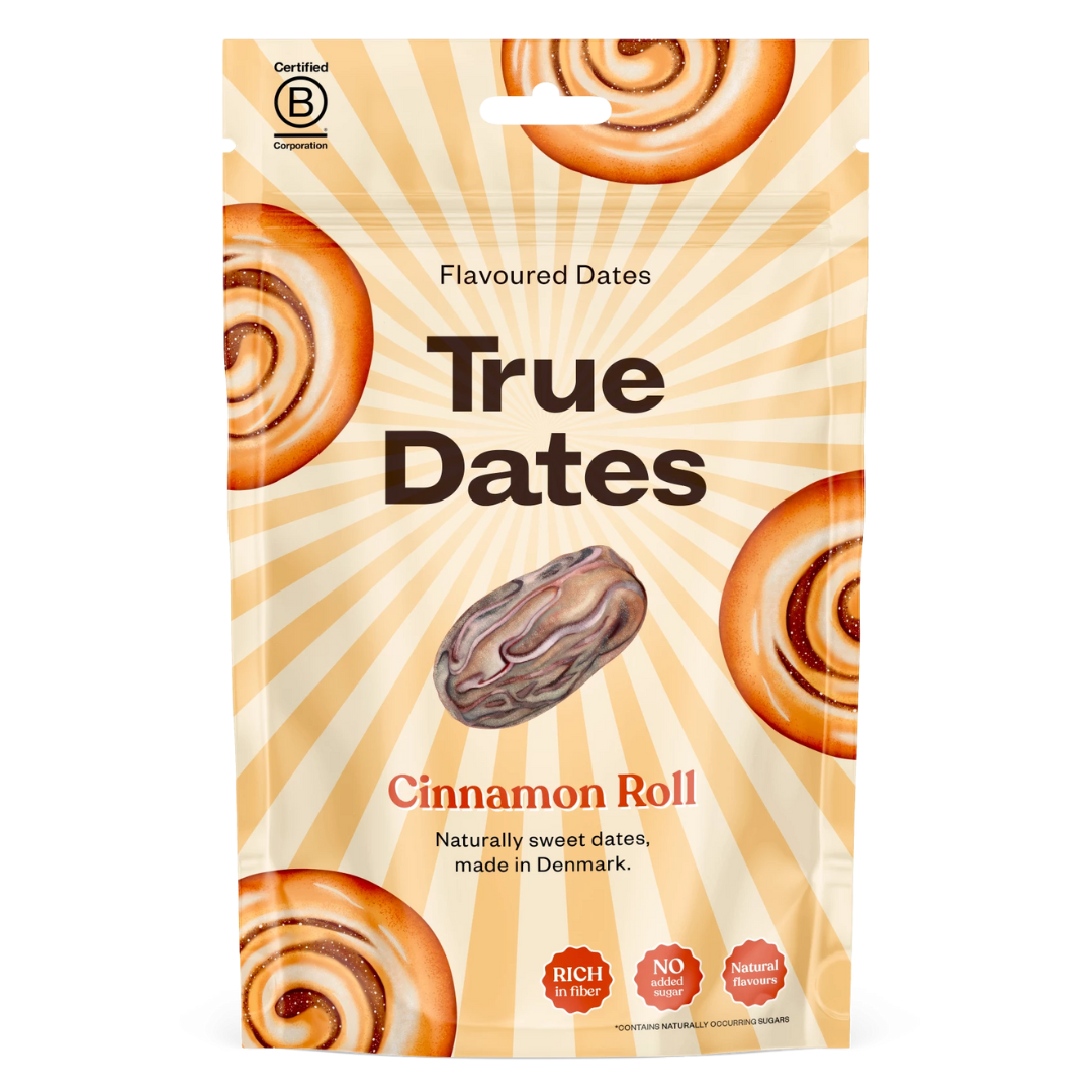 True Dates, taatelimakeinen, korvapuusti, 100 g