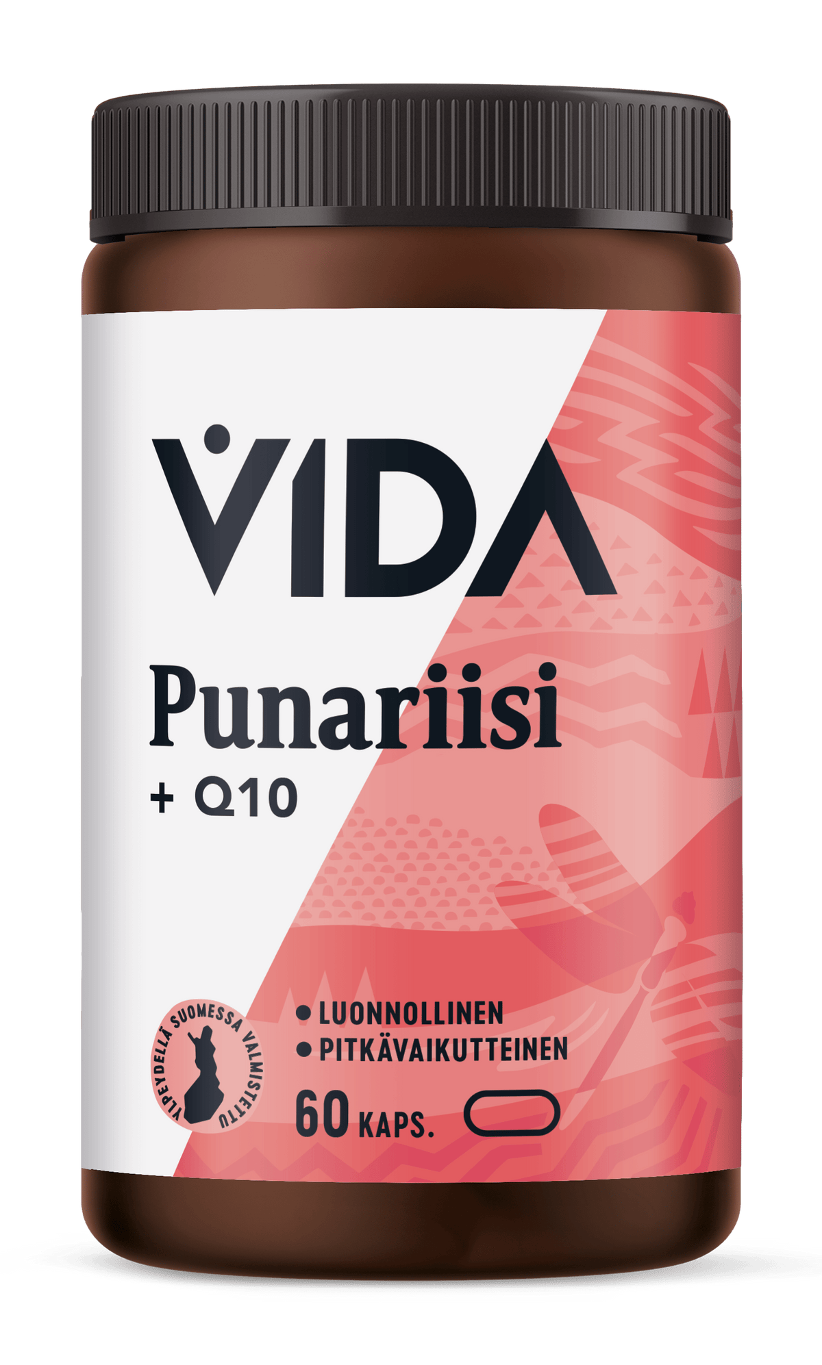Vida Punariisi + Q10 Luonnollinen 60 kaps. - Sinunapteekki.fi