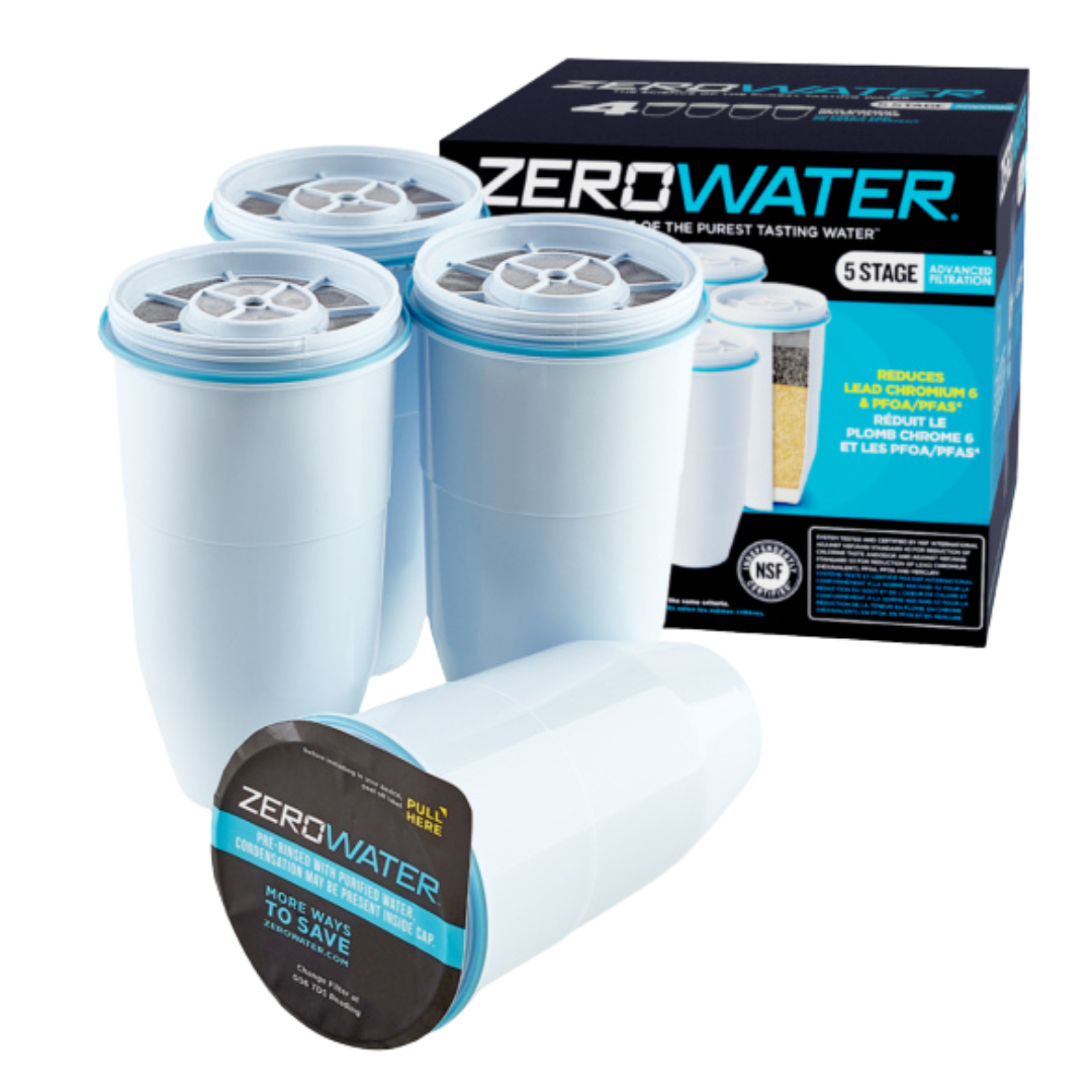 ZeroWater vaihtosuodatinpaketti 4 kpl, sinunapteekki.fi