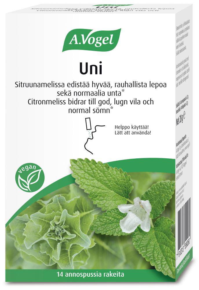 A.Vogel Unirakeet 14 x 2 g annospussia